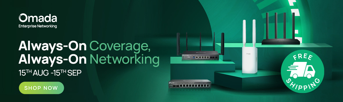 Free Shipping on Select TP-Link Omada Routers & Gateways