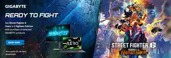 Score Street Fighter 6 with Select GIGABYTE Products