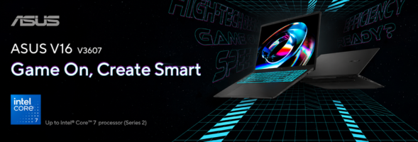 ASUS V16 V3607 Gaming Laptop | Game On, Create Smart