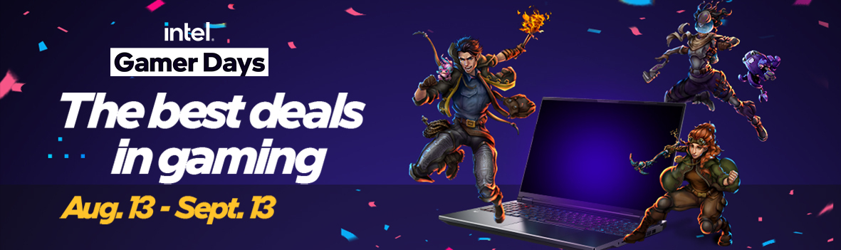 Intel Gamer Days 2026: Gaming PC, CPU & PC Component Deals