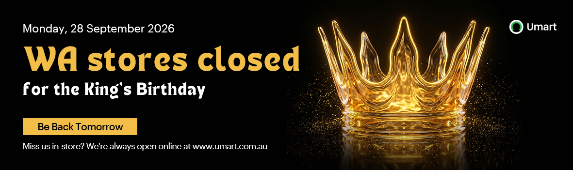WA stores closed for King’s Birthday on Monday, 28 September 2026.