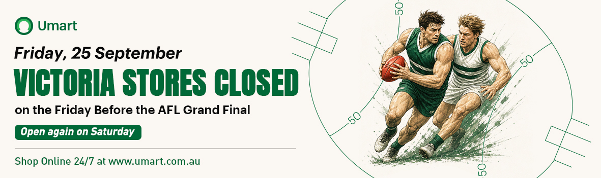 Victoria stores closed on Friday, 25 September, before the AFL Grand Final.