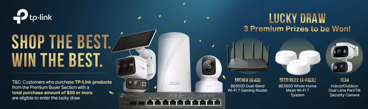 Chance to Win 1 of 3 TP-Link Smart Home Prizes