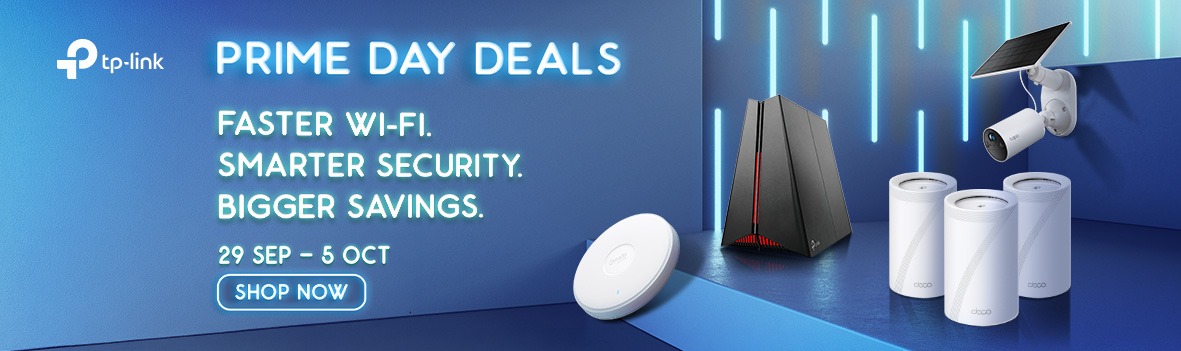 Up to 30% Off TP-Link & Mercusys Networking and Smart Home