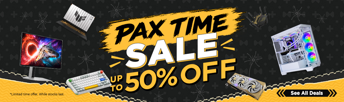 PAX Time Sale 2026 | Gaming PCs and PC Components On Sale