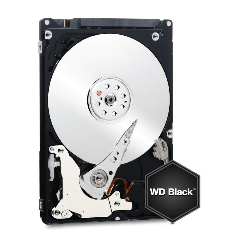 Western Digital 2.5in BLACK, 500GB 7200RPM SATA 6Gb/s 7MM