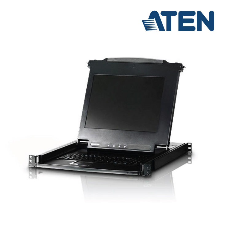Aten CL1000N 19 inch LCD KVM Console 16 ports