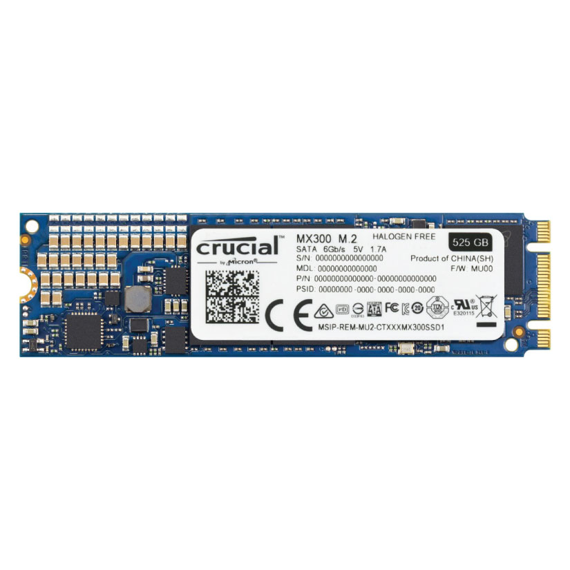 Crucial MX300 525GB M.2 2280 SATA SSD (CT525MX300SSD4)