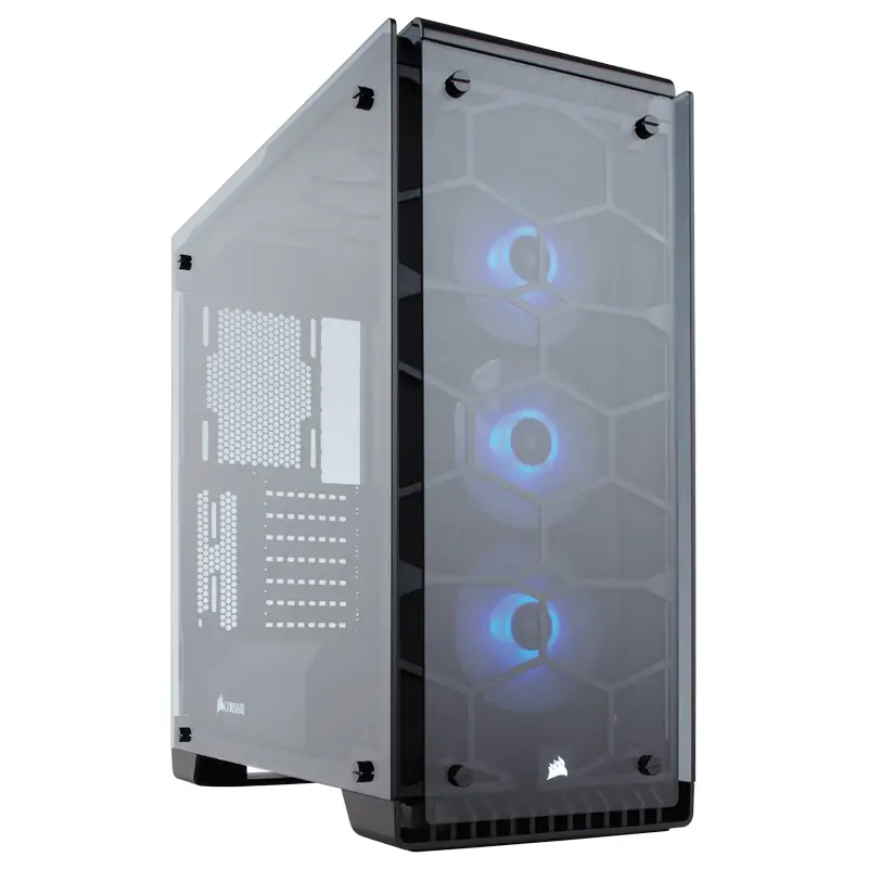 Corsair Crystal 570X RGB Tempered Glass Premium ATX Mid Tower Case (CC-9011098-WW)