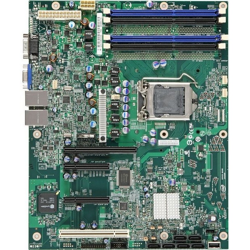 Intel S3420GPV 3420 PCIe SWITCH CHIPSET/SUPPORT XEON 3400/DDR3/RAID0,1