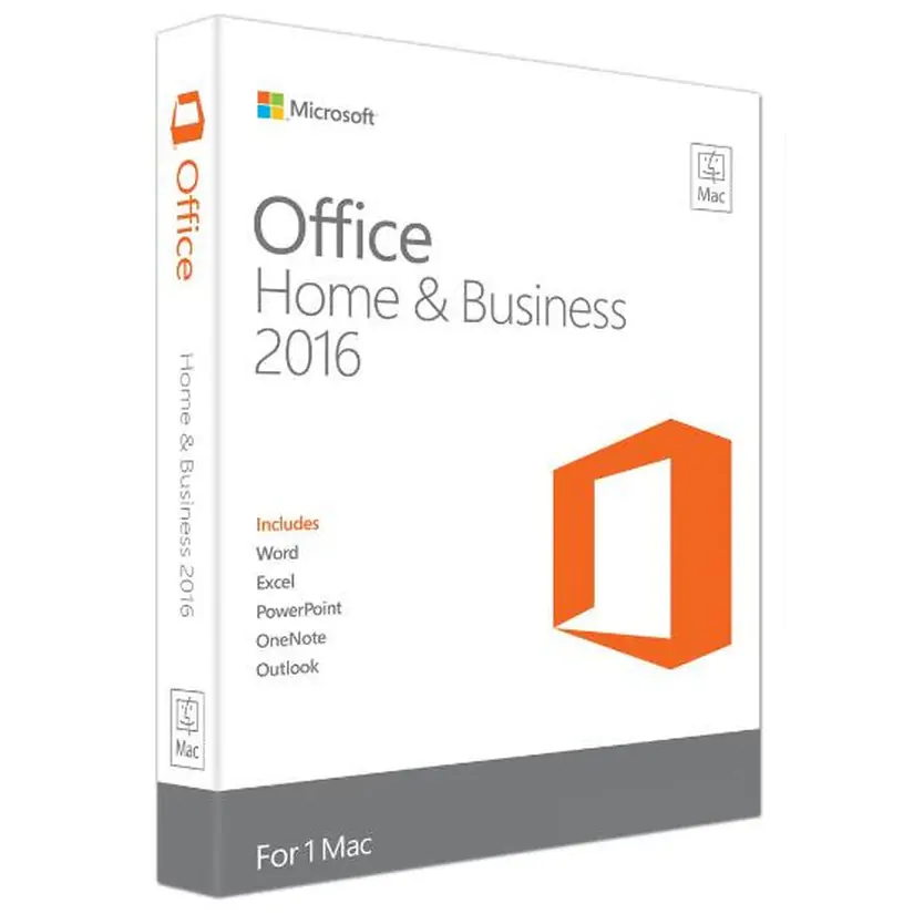 Microsoft Office MAC 2016 Home and Business Medialess - Umart.com.au