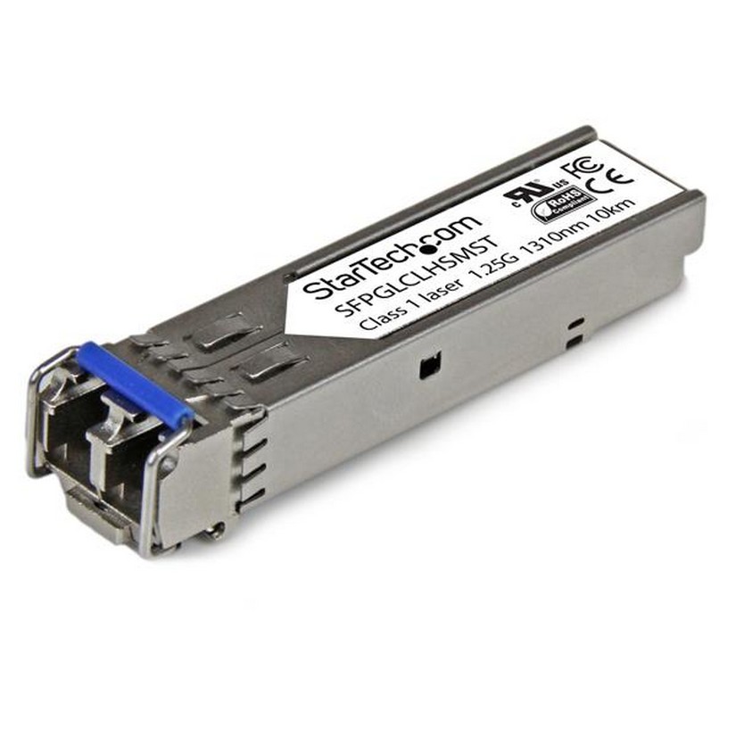 Startech Cisco Compatible Gigabit Fiber SFP Transceiver Module SM LC 10km (Mini-GBIC) - 1310nm 1000B
