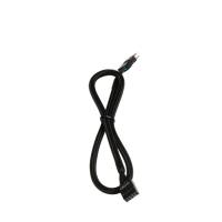 Black Colour BitFenix Sleeved 9Pin Male - Female, AC97 & HD Audio Extension Cable, with Black Connec