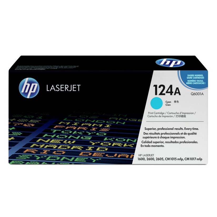 HP Color Laserjet 2600 series Cyan Toner Q6001A