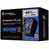 SilverStone StridePlus ST60F-PB 600W Power Supply, Bronze Modular