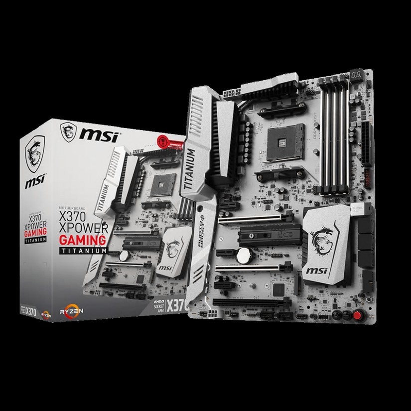 MSI X370 Xpower Gaming Titanium AM4 ATX Motherboard (X370 XPOWER GAMING TITANIUM)