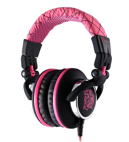Tt eSPORTS Pink Dracco Headphones