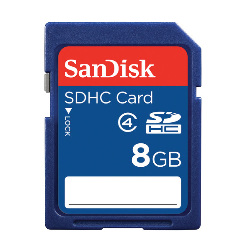 Sandisk SDHC 8GB Class 4