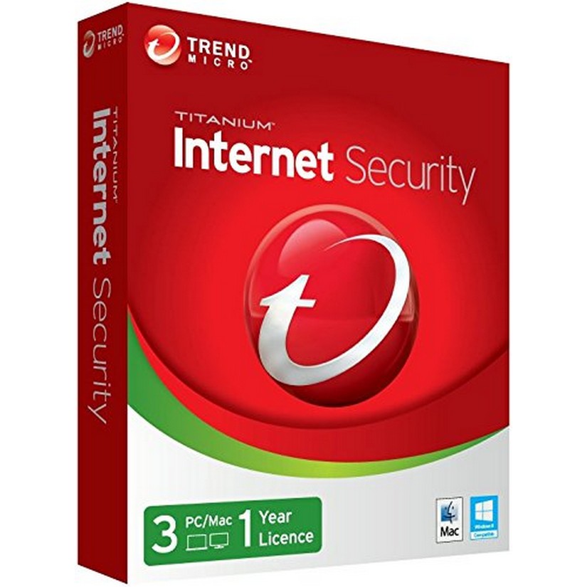 Trend Micro Internet Security 2017 3 Users 1 Year OEM