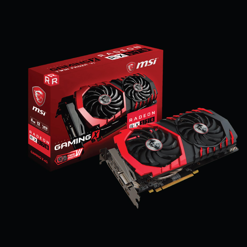 MSI Radeon RX 570 Gaming X 4GB Graphics Card