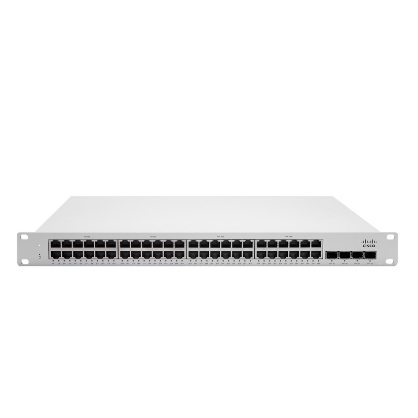 Cisco Meraki MS225-48FP L2 STCK CLD-MNGD 48X GIGE 740W POE Switch