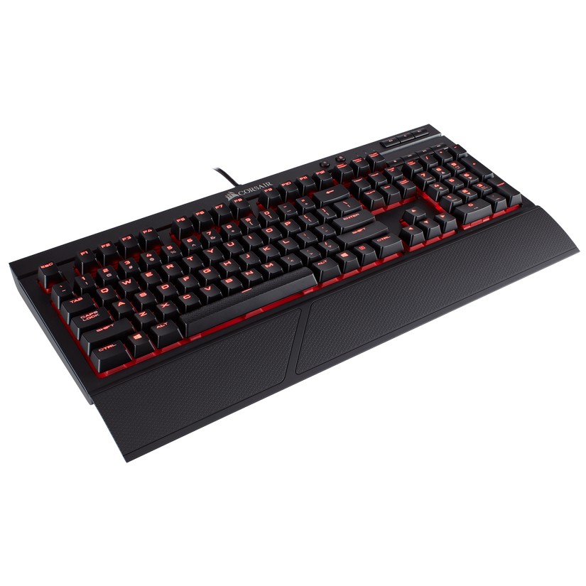 corsair gaming k68 red led