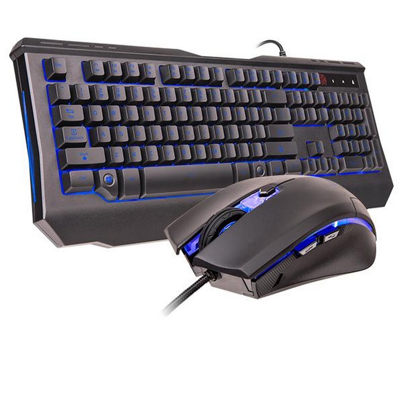 Thermaltake Knucker Elite Gaming Keyboard and Mouse Combo (KB-KMC-PLBLUS-01)