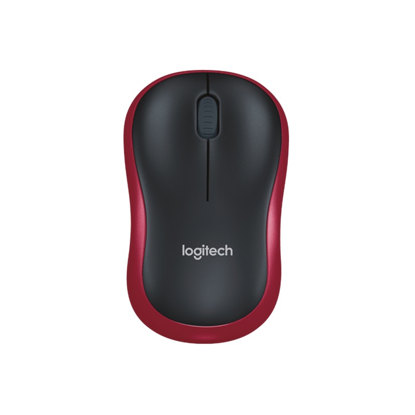 Logitech 910-002503(M185) Wireless Mouse - Red (910-002503(M185))