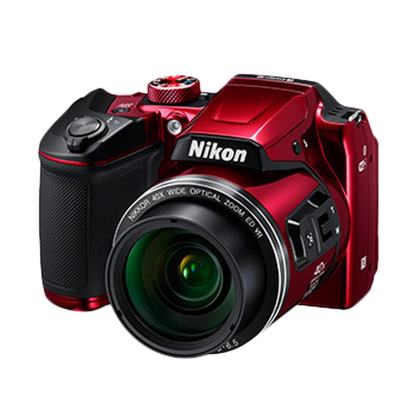 Nikon Coolpix B500 Digital Camera - Red