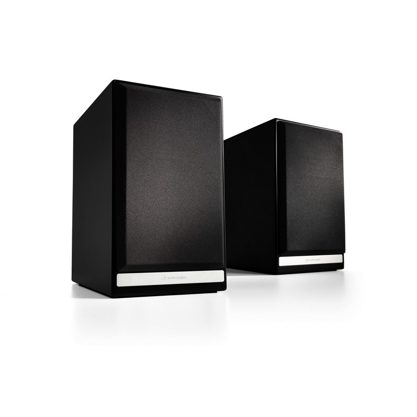 Audioengine HDP6 Passive Bookshelf Speakers Pair Satin Black