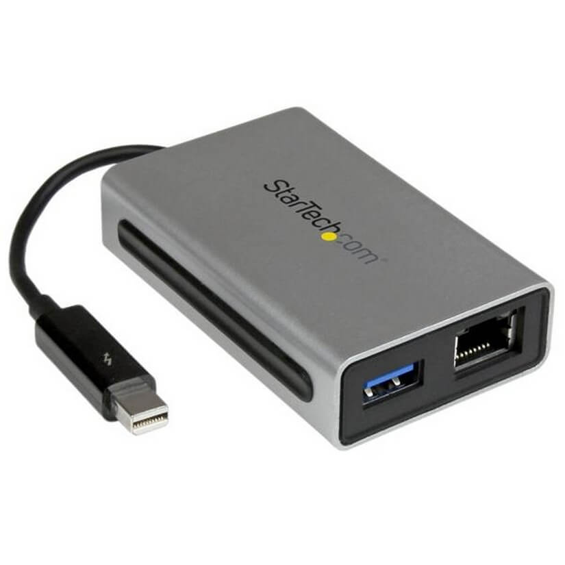 Startech Thunderbolt to Gigabit Ethernet + USB 3.0