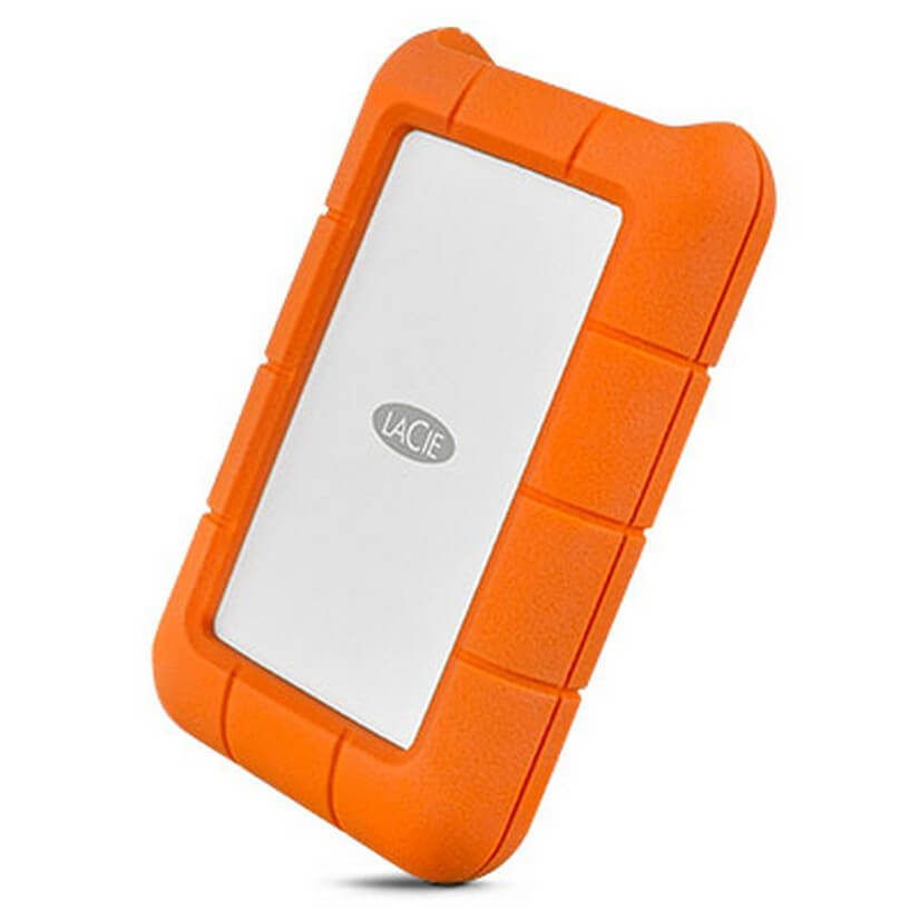 LaCie 2TB Rugged USB-C Mobile Drive 2.5in USB 3.1 TYPE C