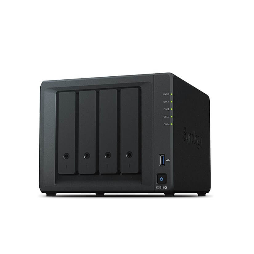 Synology DS918+ 4GB DiskStation 4-Bay NAS