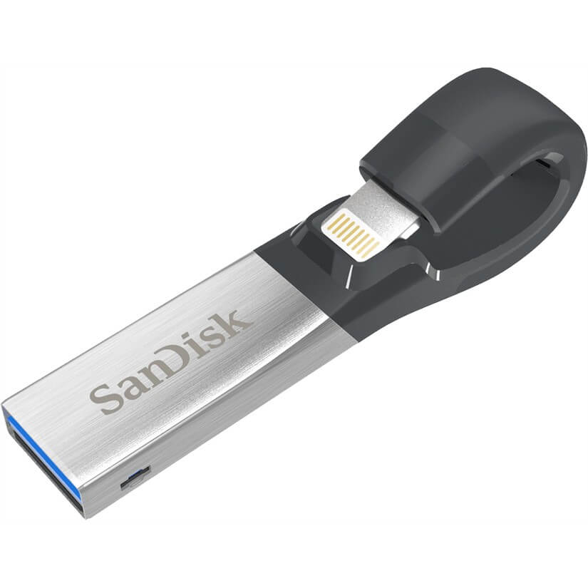 SanDisk 16GB iXpand USB 3.0 Flash Drive for iPhone & iPad