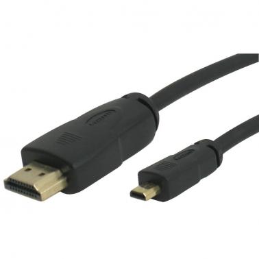 HDMI Male To Micro HDMI Male Cable 1.5m - Umart.com.au