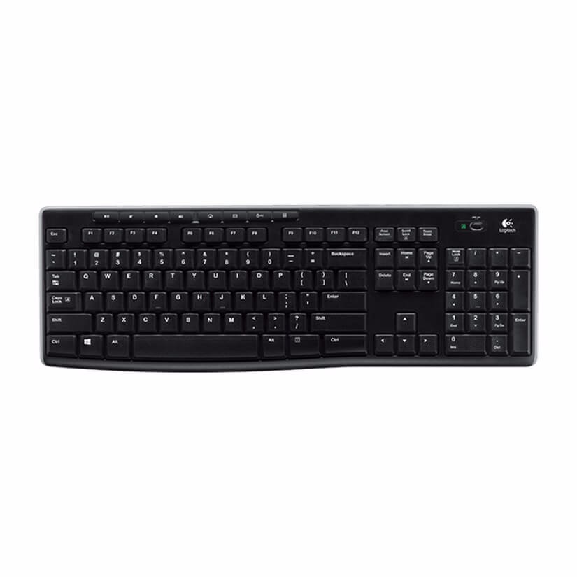 Logitech K270 Wireless Keyboard with Unifying Receiver (920-003057)