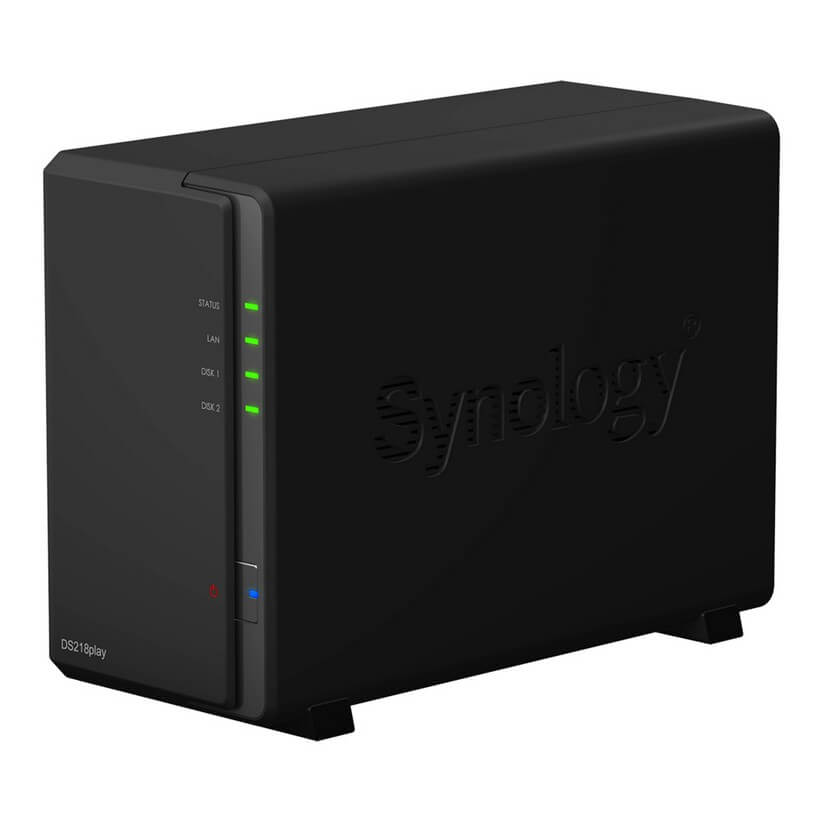 Synology DS218play DiskStation 2-Bay NAS