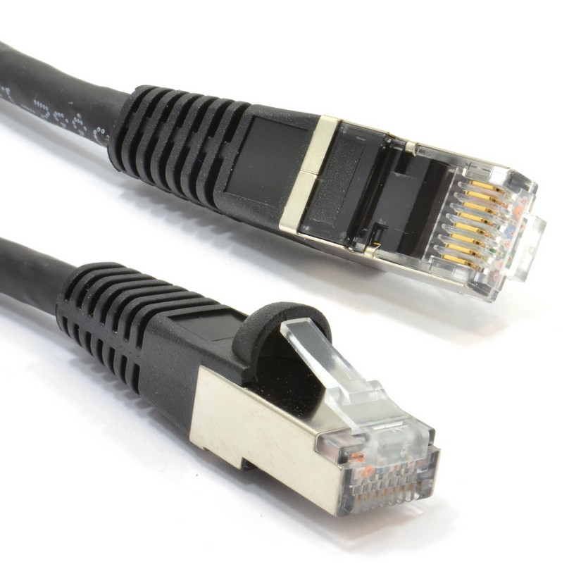 Edimax 10Gbe Double Shielded CAT6A Network Cable 3m - LSZH (Low Smoke Zero Halogen)