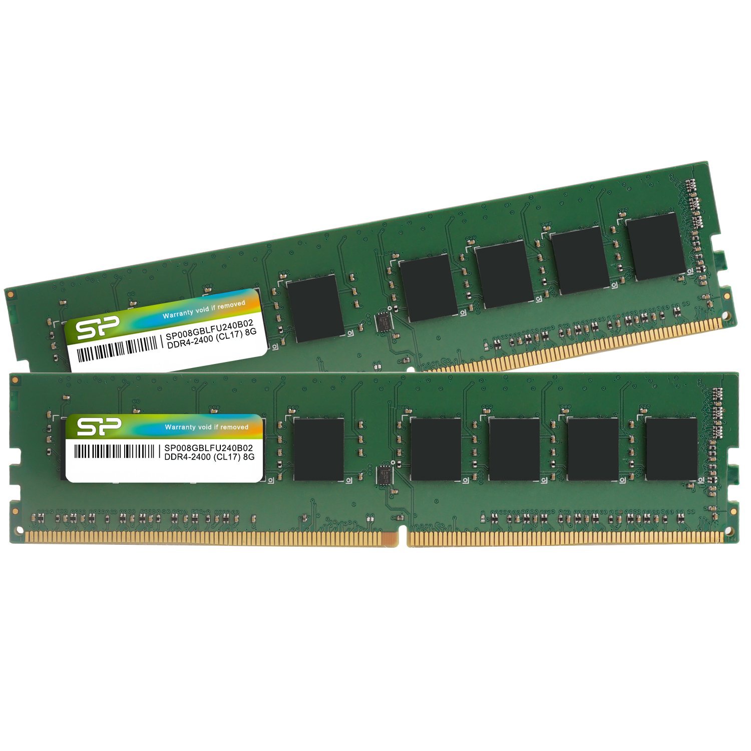 Silicon Power 16GB (2x8G) DDR4-2400MHz PC4-19200 1.2V CL17