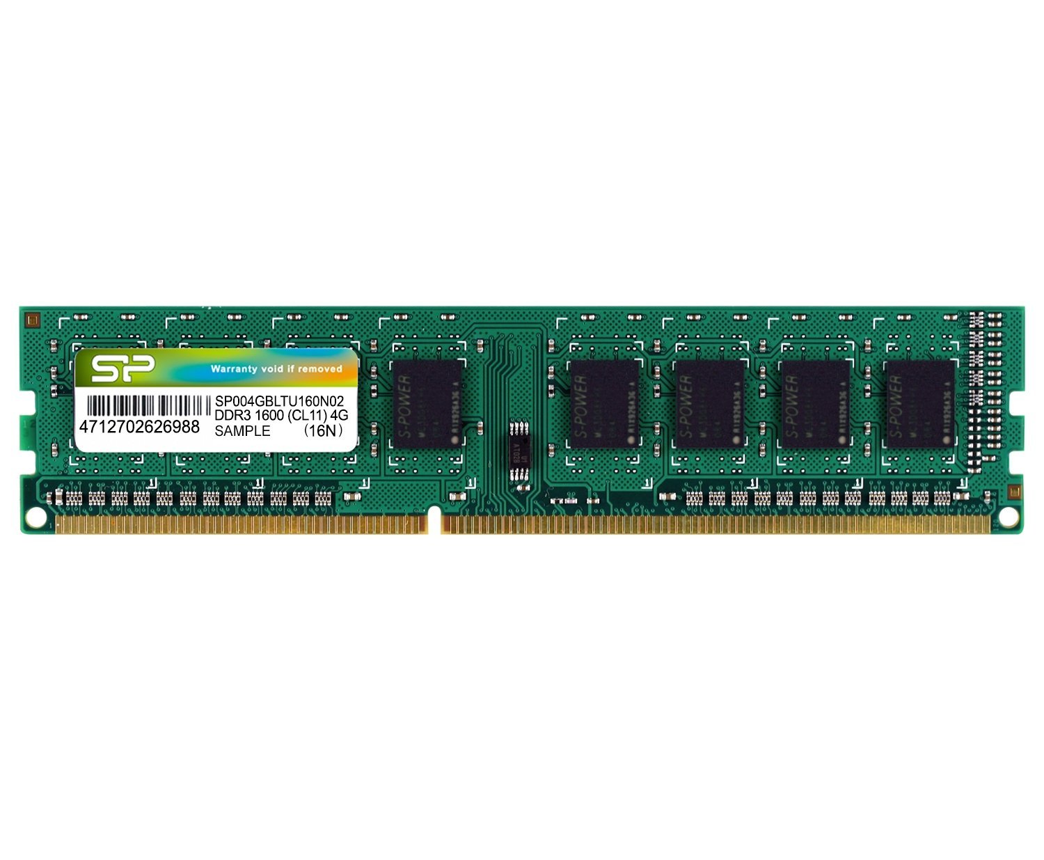 Silicon Power 4GB DDR3-1600MHz PC3-10600 1.5V CL11 (240 pins)