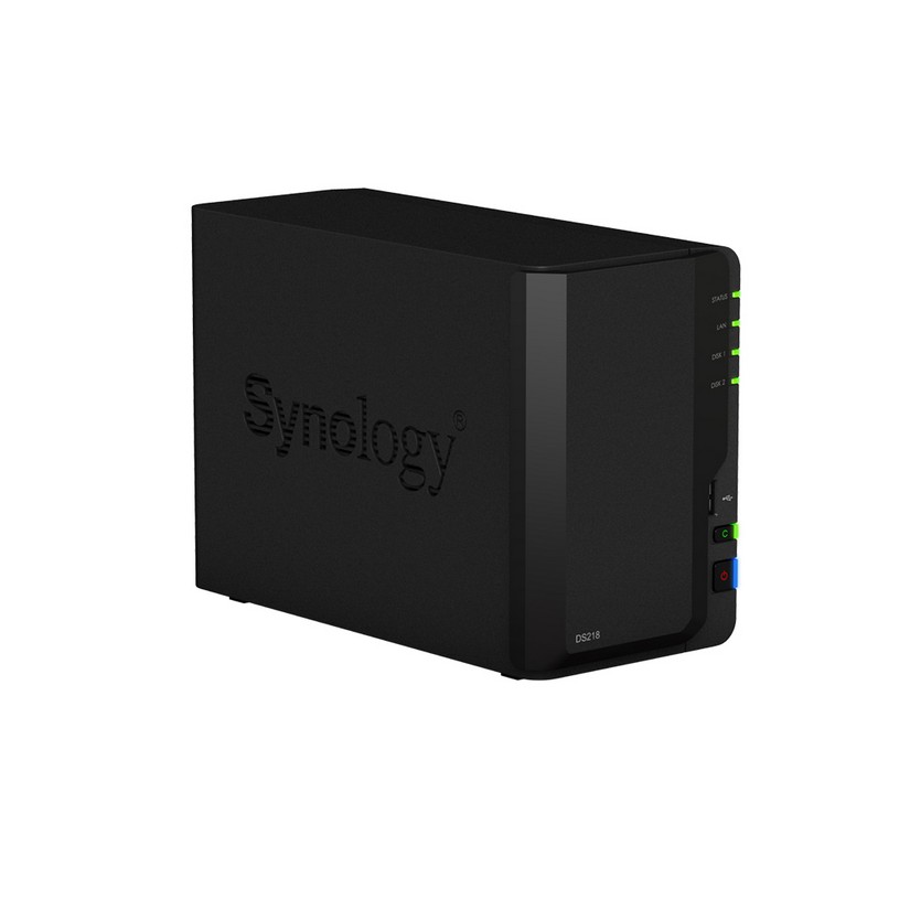 【美品】Synology DS218+(本体メモリ2GB+増設4GB:計6GB)