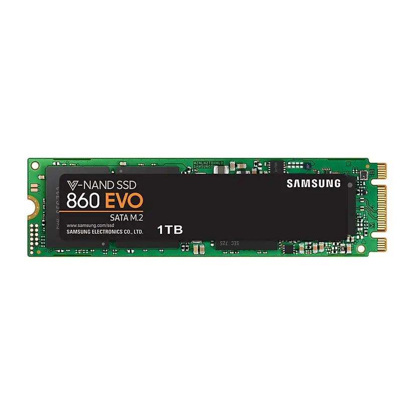 Samsung 860 EVO 1TB M.2 2280 V-NAND SATA SSD (MZ-N6E1T0BW)