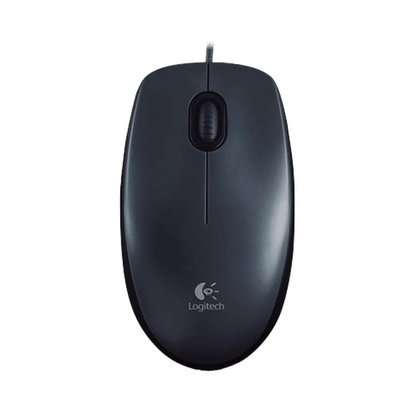 Logitech M100R Wired Optical Mouse (910-005005)