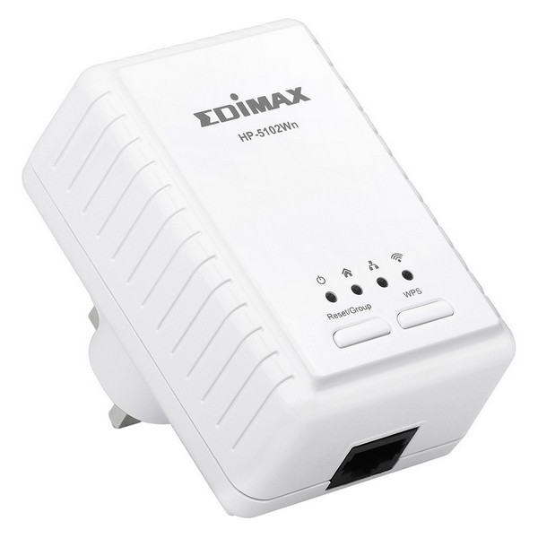 Edimax HP-5102Wn AV500 Powerline Ethernet Adapter w N300 WIFI
