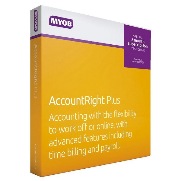MYOB AccountRight Plus Test Drive - 90 Day Subscription