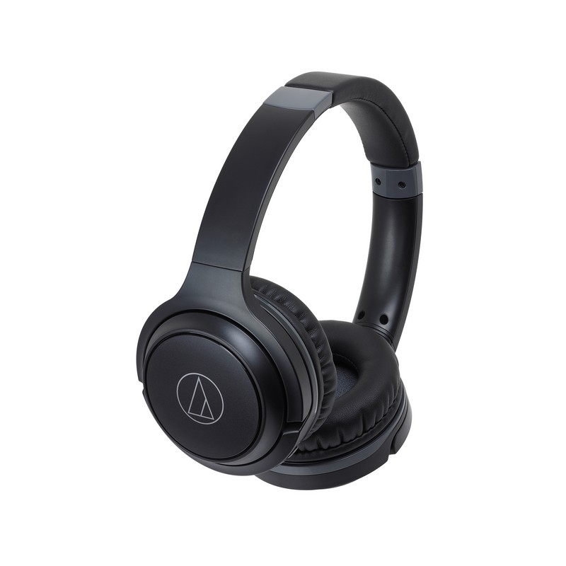 Audio Technica ATH-S200BT Wireless On-Ear Headphones - Black