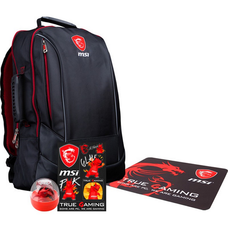 MSI Summer Pack -Air Backpack Mouse Pad Sticker Cup