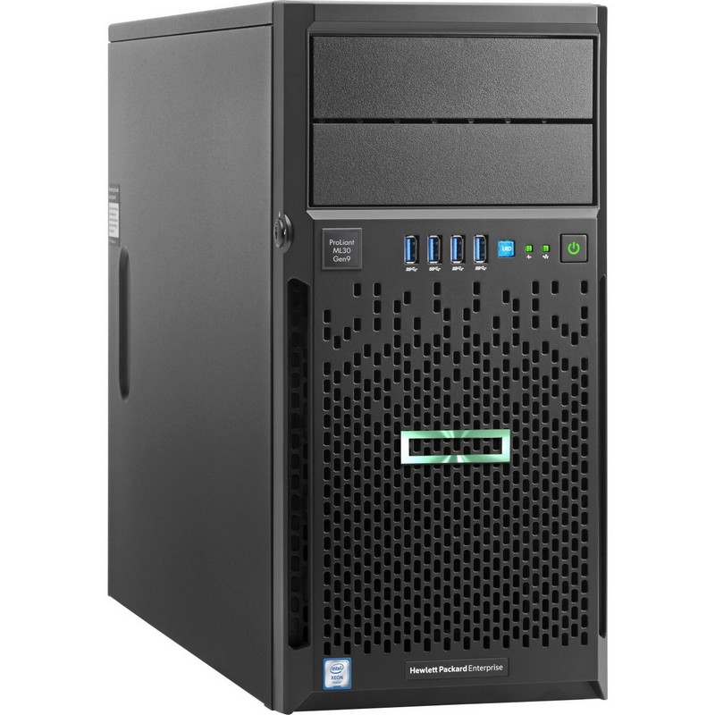 HP 872659-371 ML30G9 E3-1240v6(1/1) 8GB(1/4) (0/4)-SATA-3.5-HP B140I TWR