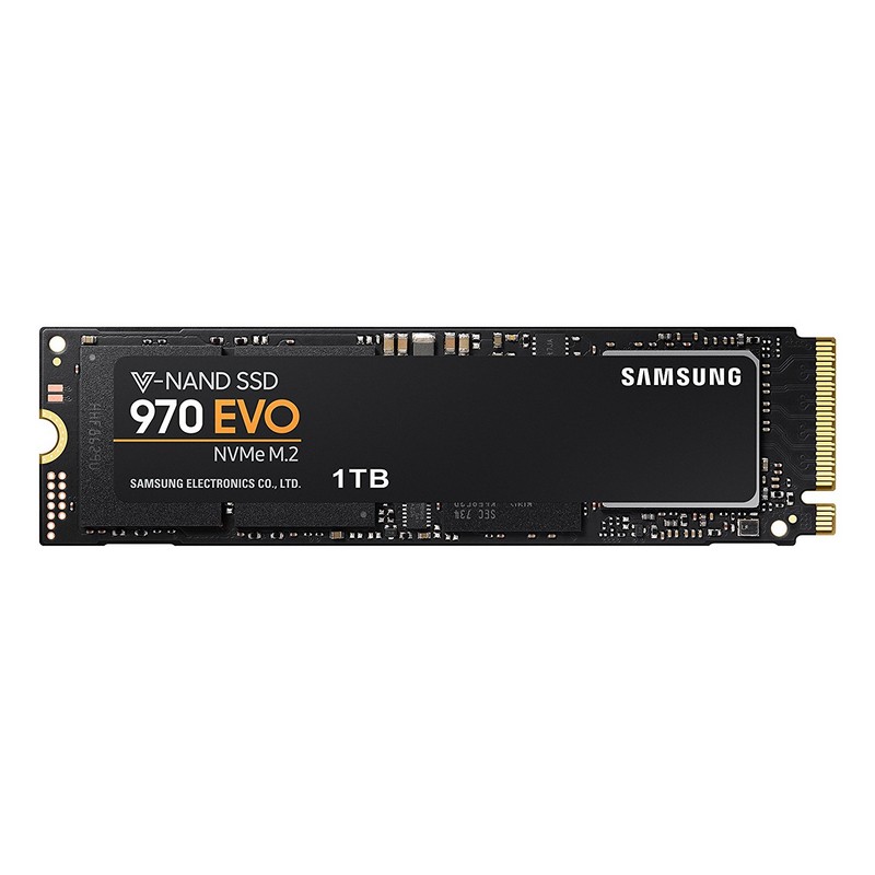 Samsung 970 EVO 1TB PCIe Gen3 M.2 2280 NVMe SSD (MZ-V7E1T0BW)