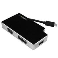 Startech 3 in1 USB-C to VGA DVI or HDMI 4K Travel